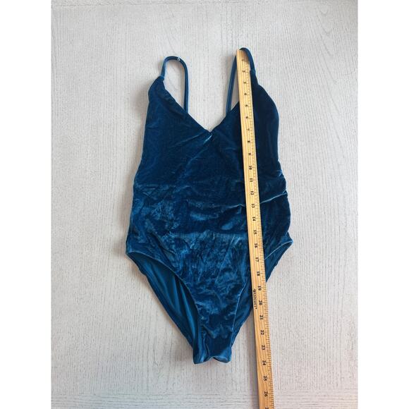 Paradise League Velvet Body Suit Tank Top Baddie Mermaidcore Dark Academia - Picture 2 of 6